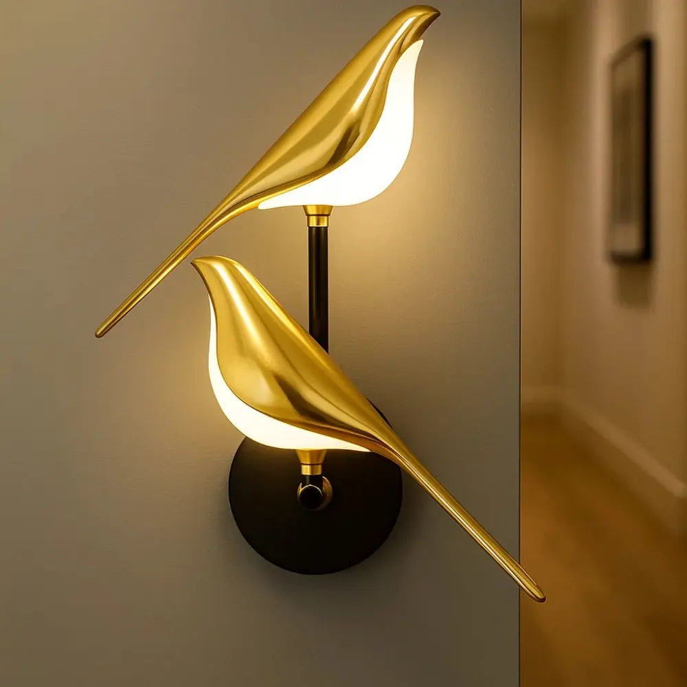 Applique Murale Design - Lueur Perchée | Birella - | Delvanie