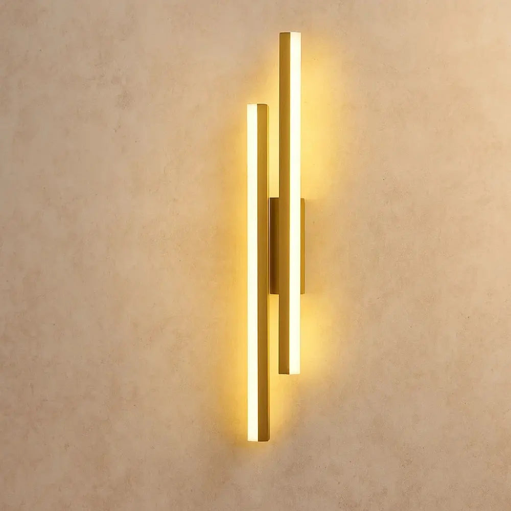 Applique Murale - Lueur Sculptée | Althera - Or (à droite) | Delvanie