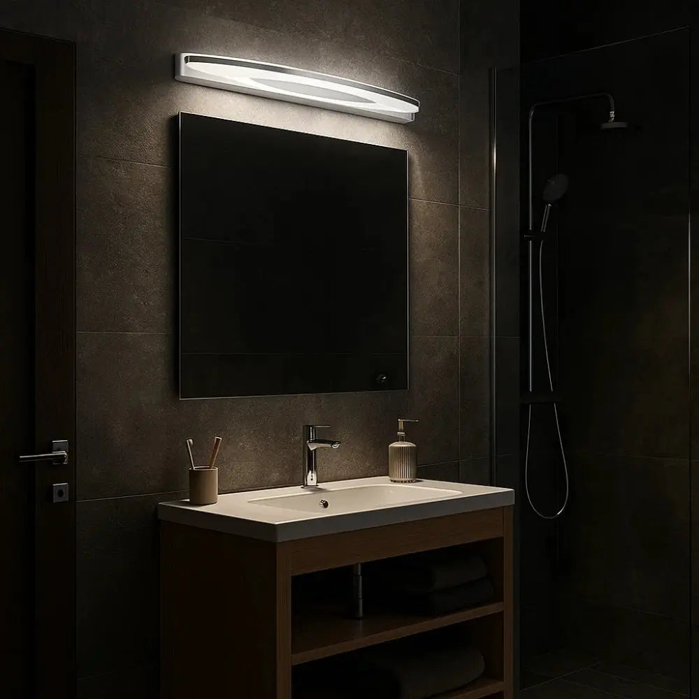 Applique Murale Pour Salle de Bain - Halo Acrylique Moderne | Acryvia - | Delvanie