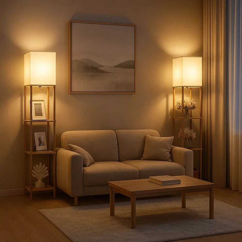 Lampadaire Design - Style Minimaliste | Aranea - | Delvanie