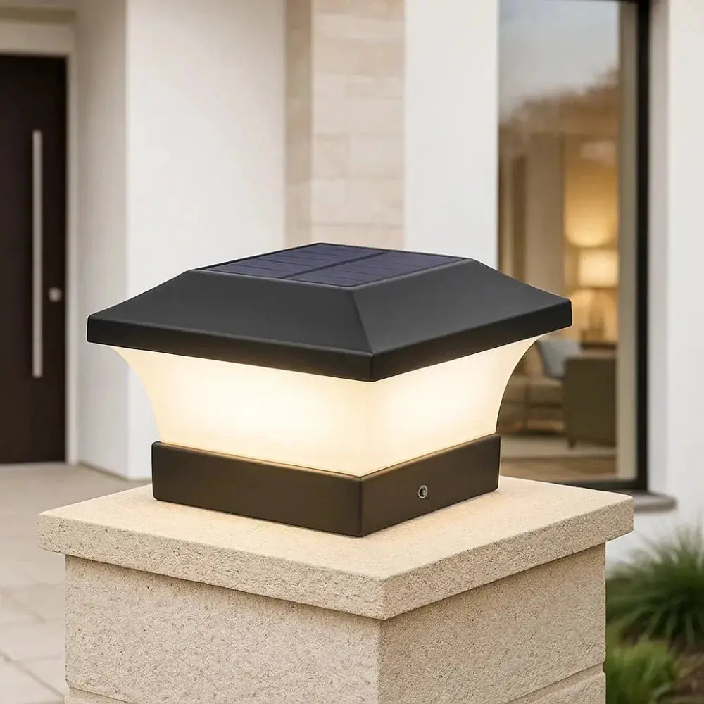 Lampe Solaire Extérieur Moderne - Lumineuse Contemporaine | Solévia - | Delvanie