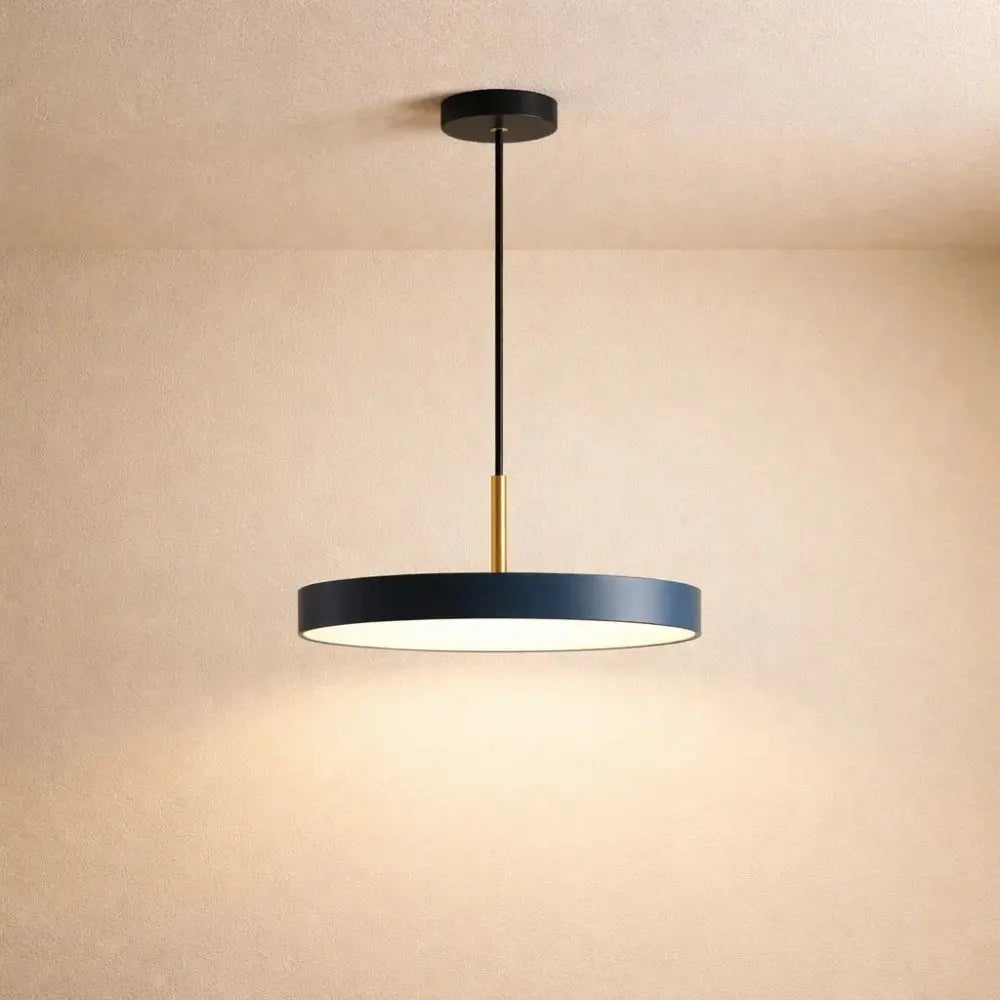 Lampe Suspension Pour Cuisine - Disque Flottant | Orlena - | Delvanie