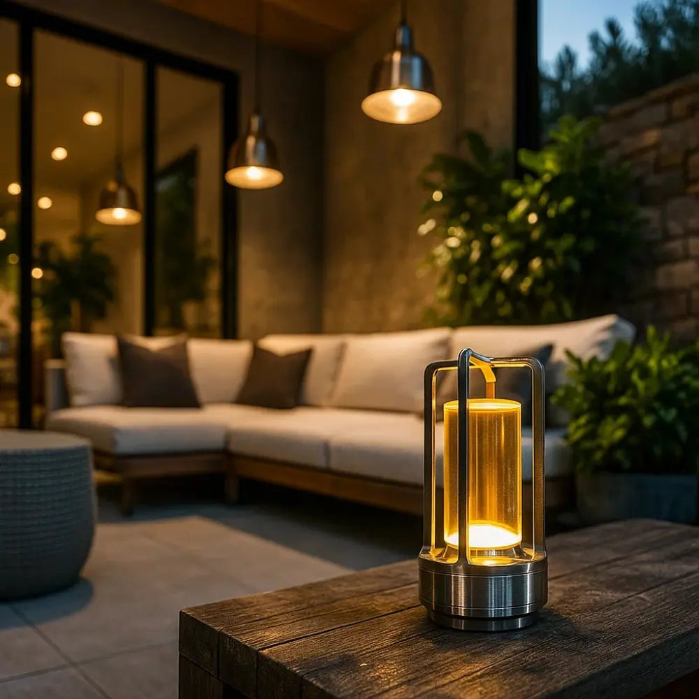 Lampe de Table Sans Fil - Lueur Nomade | Glowfree - | Delvanie