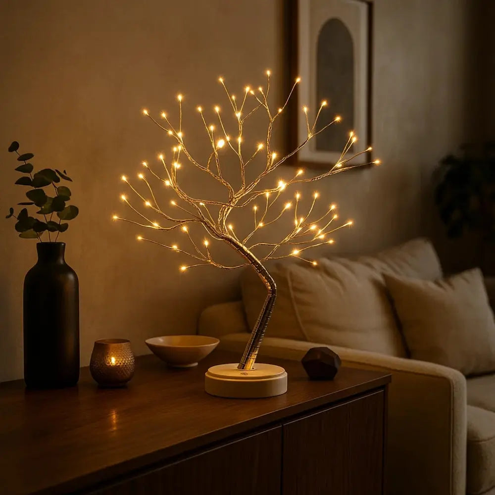 Lampe de Table - Arbre de Lumière | Sylvanis - | Delvanie