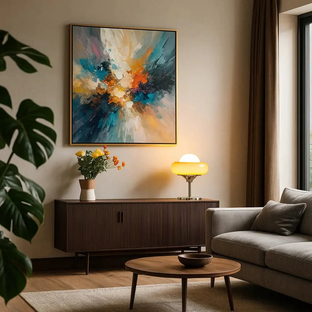 Lampe De Table Vintage - Couleurs Bauhaus Ludiques | Bauvesta - | Delvanie