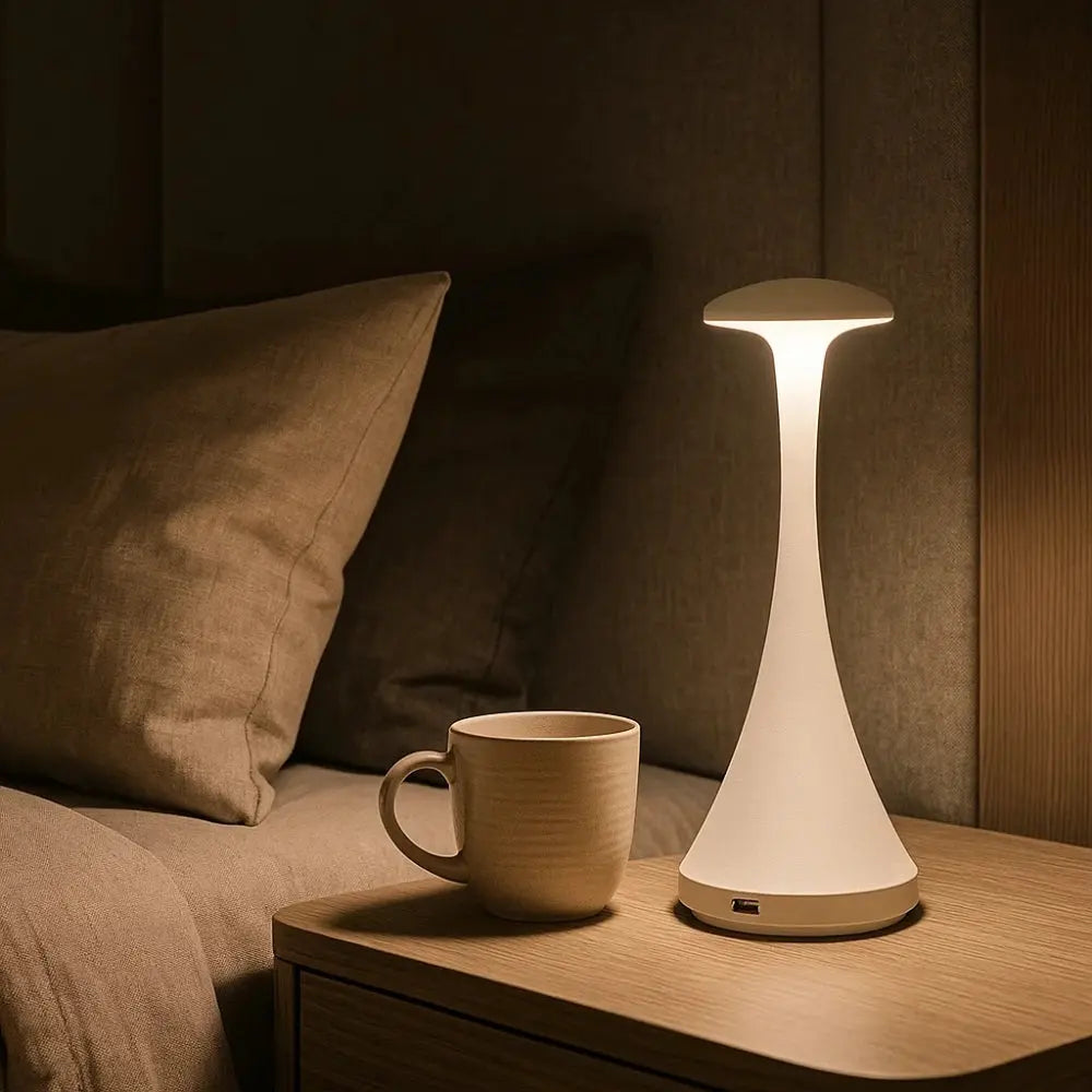 Lampe de Bureau Tactile - Toucher Lumineux | Elenya - | Delvanie