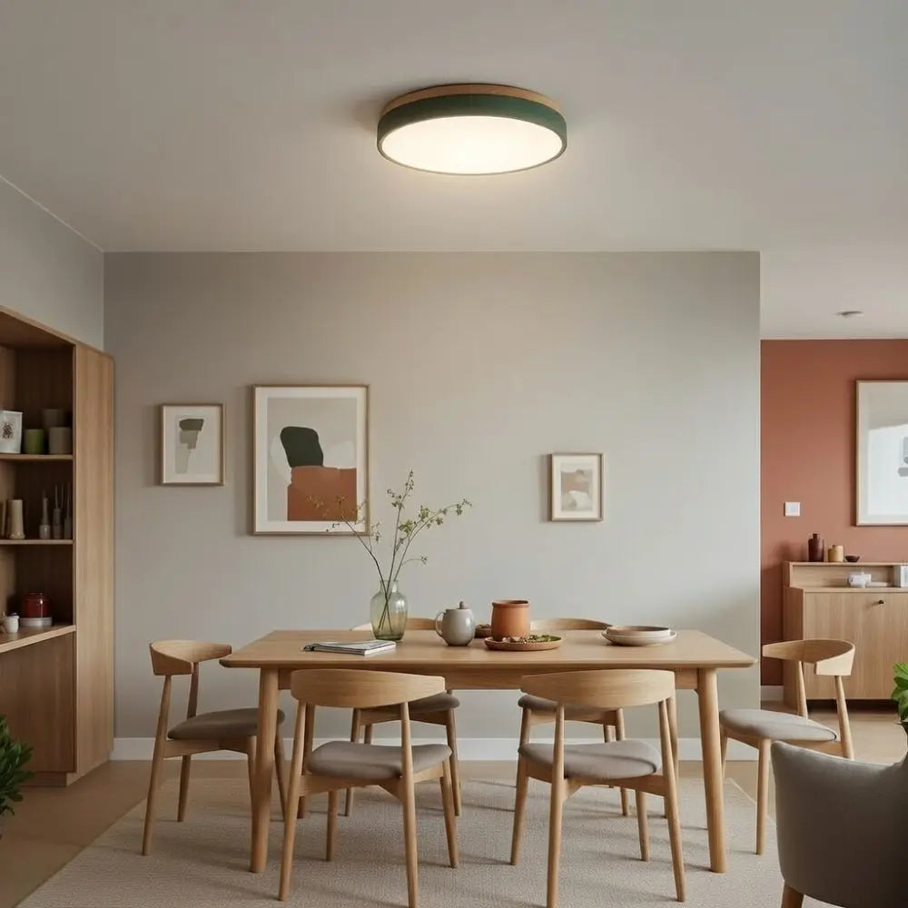 Plafonnier LED - Halo Naturel | Solvyn - | Delvanie