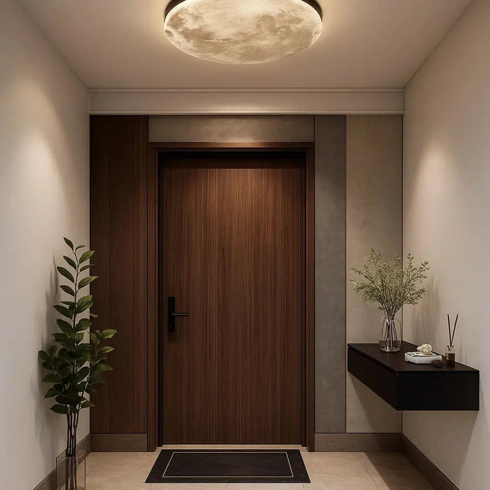 Plafonnier LED - Design Lunaire | Celestia - | Delvanie