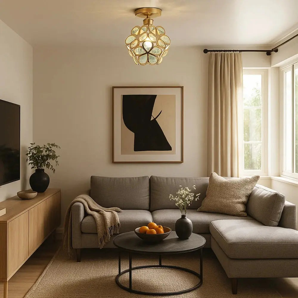 Suspension Luminaire Verre - Lueur Élégante | Cristalia - | Delvanie