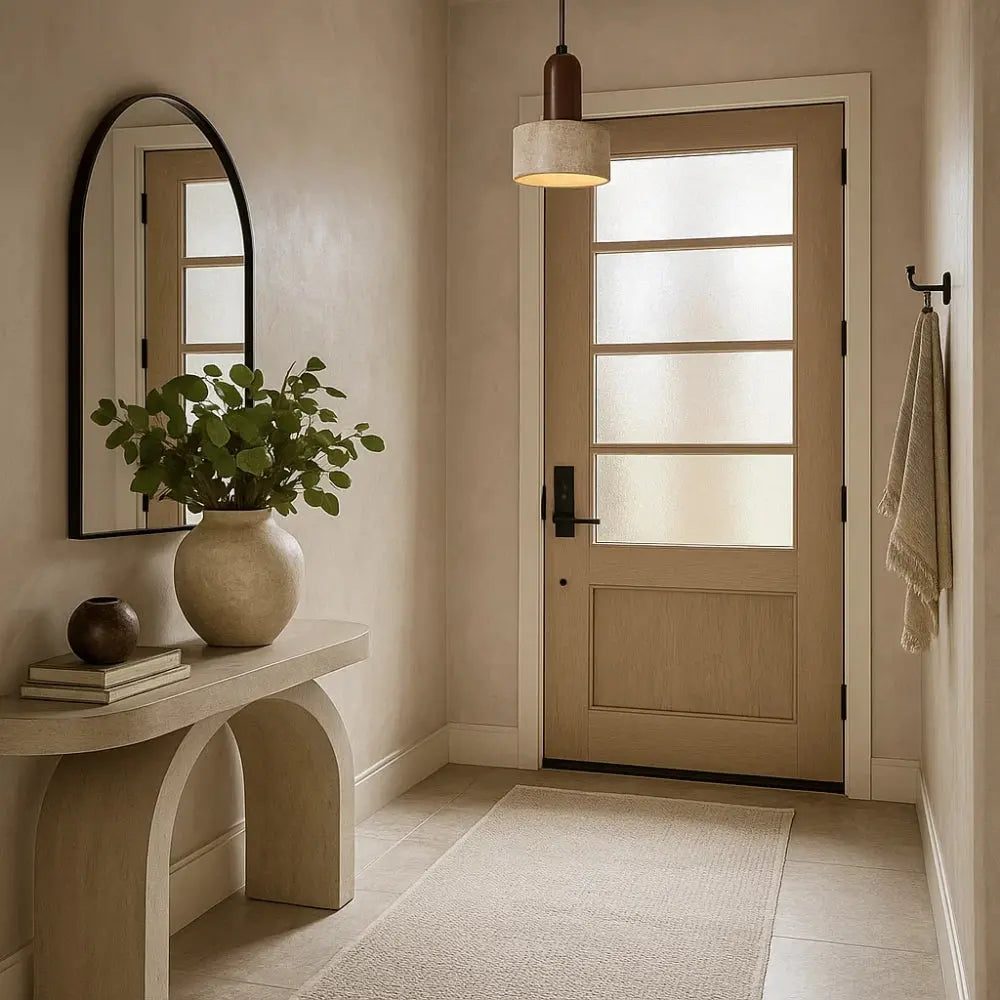 Suspension travertin - Élégance Minérale | Taverneïa - | Delvanie