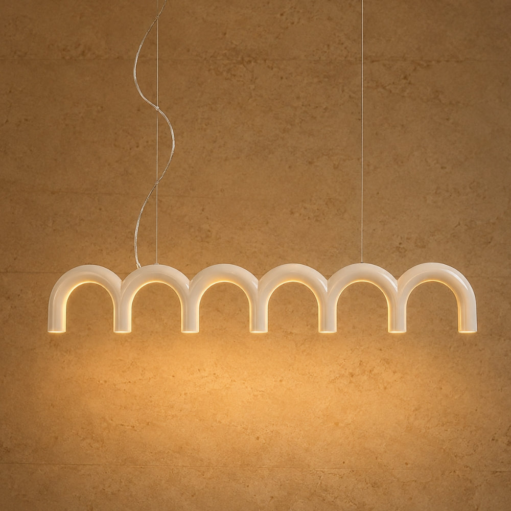 Suspensions LED - Arche Macaron Design | Obluria