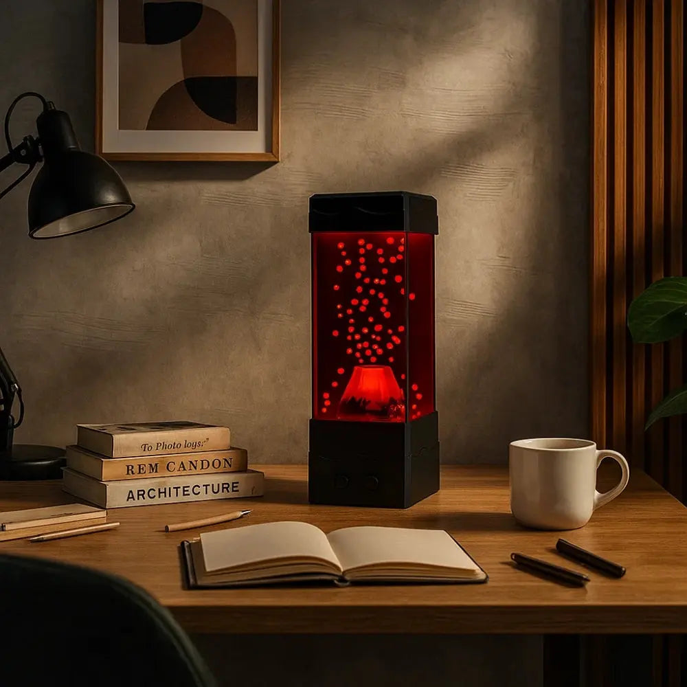 Lampe à Lave - Magma Volcanique | LavaNova - | Delvanie