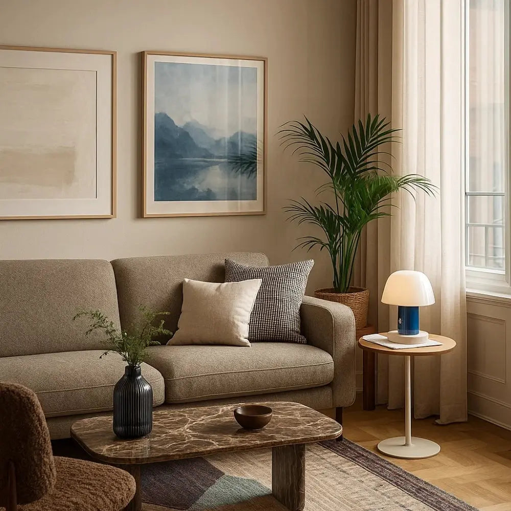 Lampe Champignon Design - Éclat Doux | Fungalis - | Delvanie