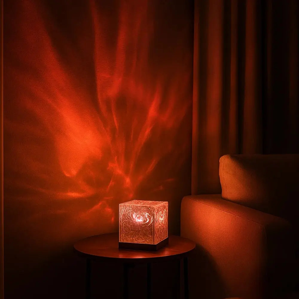 Lampe de Chevet - Aurore Boréal | Celestia - | Delvanie