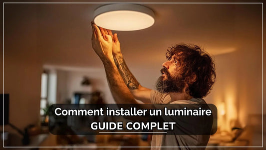 Comment-installer-un-luminaire | Delvanie