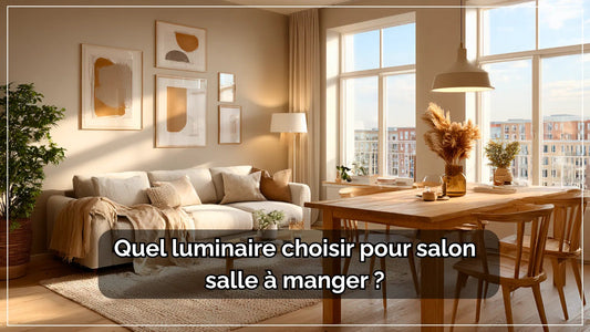 Quel luminaire choisir pour salon salle à manger ? | Delvanie