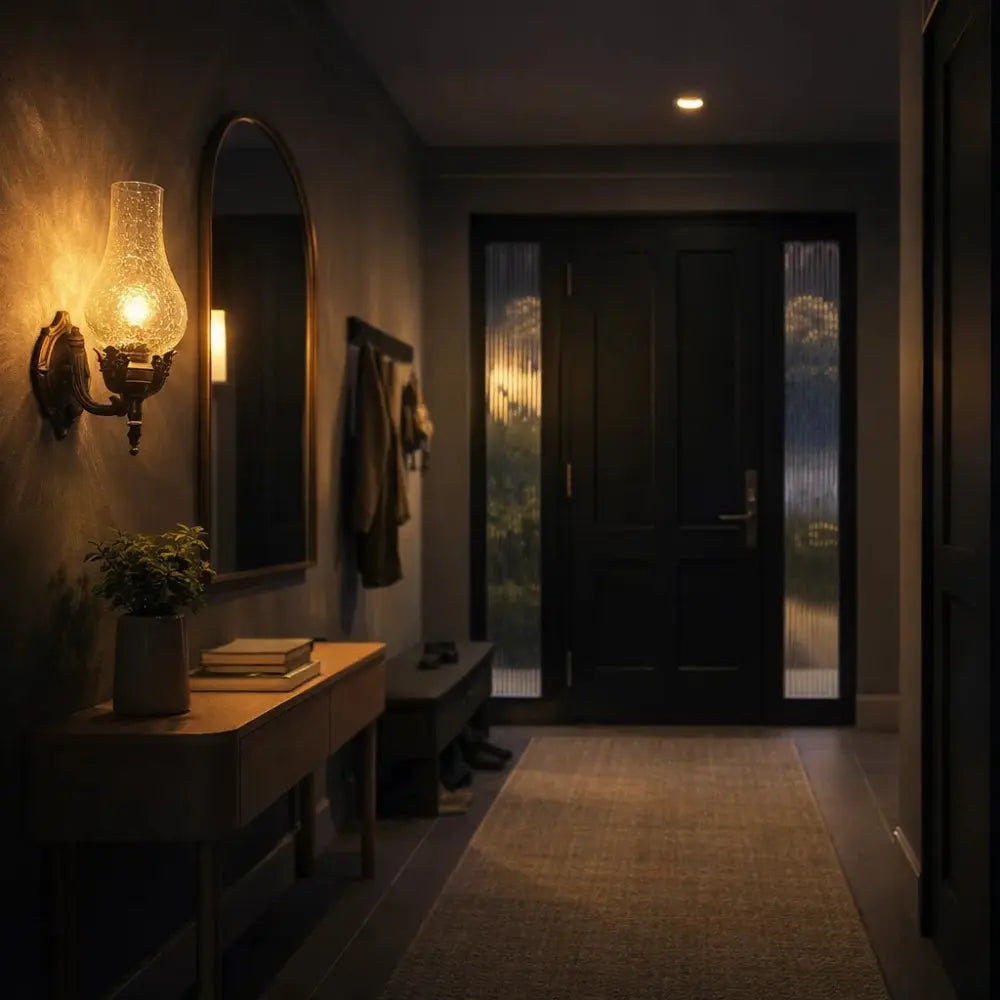 Applique Murale Vintage - Flamme Murale Ancestrale | Orfendra -  |   Delvanie