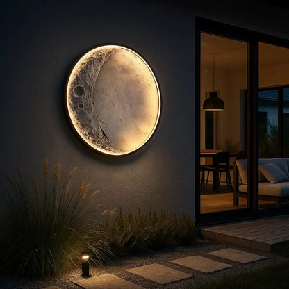 Applique exterieure - Lune d’Inox | Elysor -  |   Delvanie