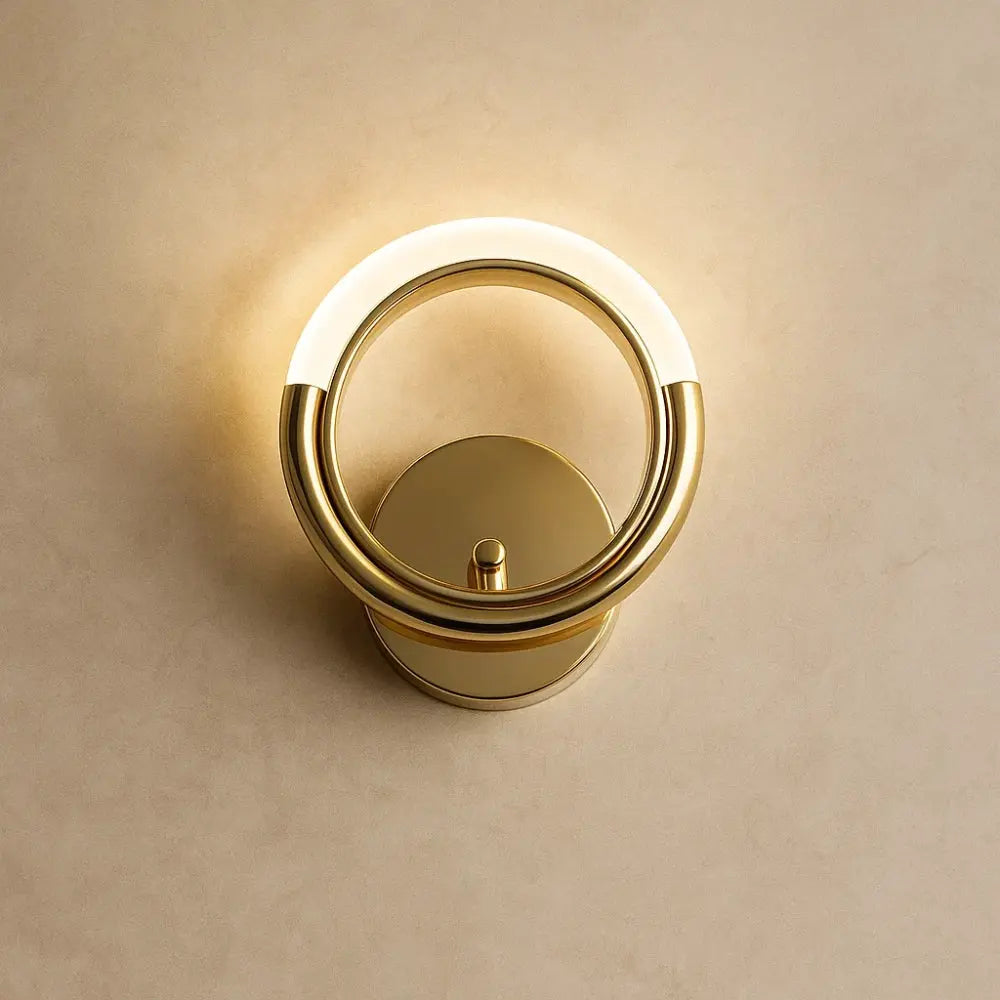 Applique Murale Interieure Led - Halo Acrylique Diffus | Acrynea - 3 Couleurs de lumière / A |   Delvanie