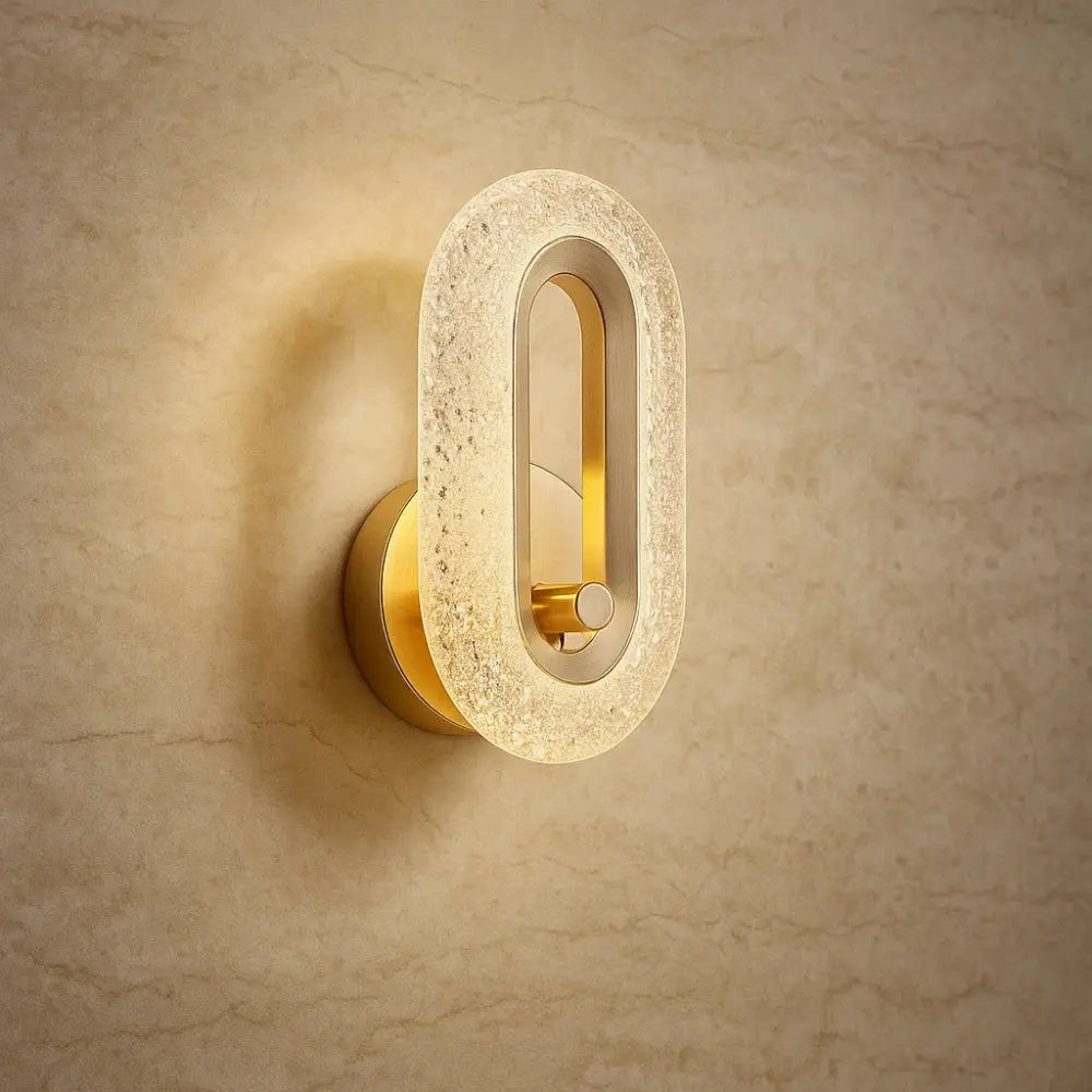 Applique Murale Interieure Led - Halo Acrylique Diffus | Acrynea - 3 Couleurs de lumière / C |   Delvanie