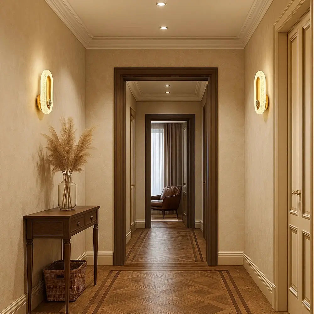 Applique Murale Interieure Led - Halo Acrylique Diffus | Acrynea -  |   Delvanie