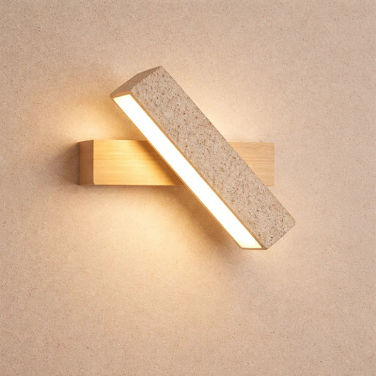 Applique Murale Retro - Pierre Brute Japandi | Trovia