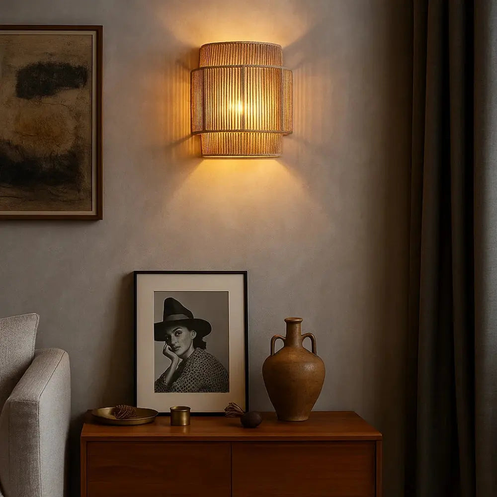 Applique Murale Intérieur - Corde Bohème Tressée | Cordalya -  |   Delvanie