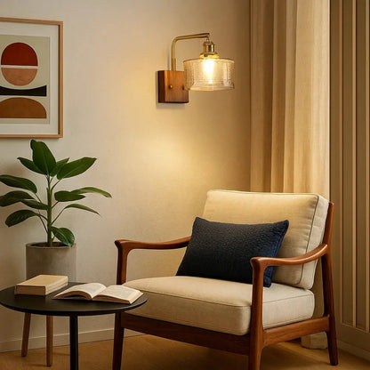 Applique Murale En Verre - Verre Vert Canopée | Sylverra -  |   Delvanie