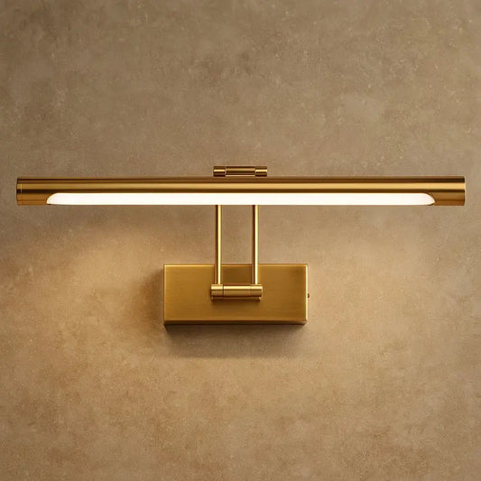 Lampe Murale Sans Fil Rechargeable - Éclat Nomade Minimaliste | Lunoray - Télécommande de gradation / Or |   Delvanie