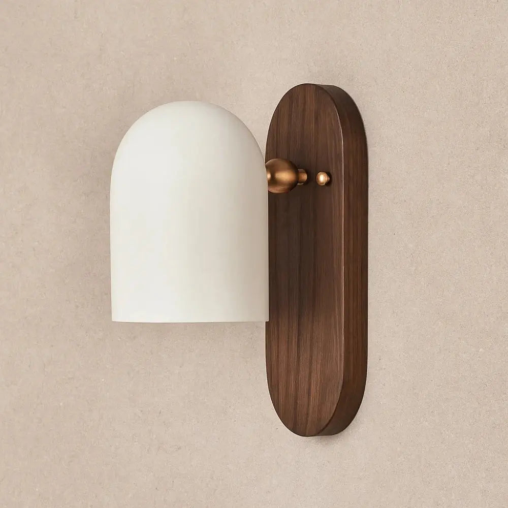 Applique Murale Bois - Élégance Naturelle | Sylvona - Blanc / Style A |   Delvanie