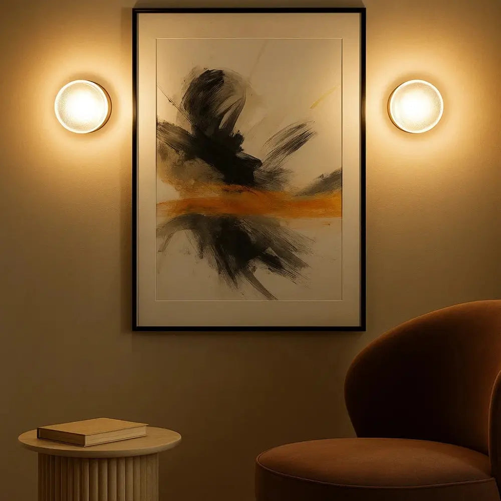 Applique Murale en Verre - Lueur Cristalline | Viora -  |   Delvanie