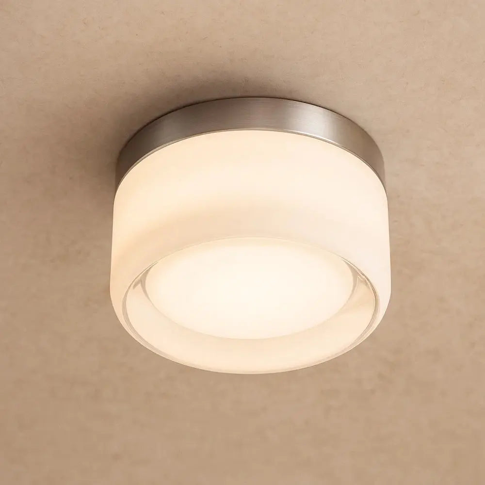 Applique Murale en Verre - Lueur Cristalline | Viora - Gris / Blanc chaud (2700-3500K) |   Delvanie