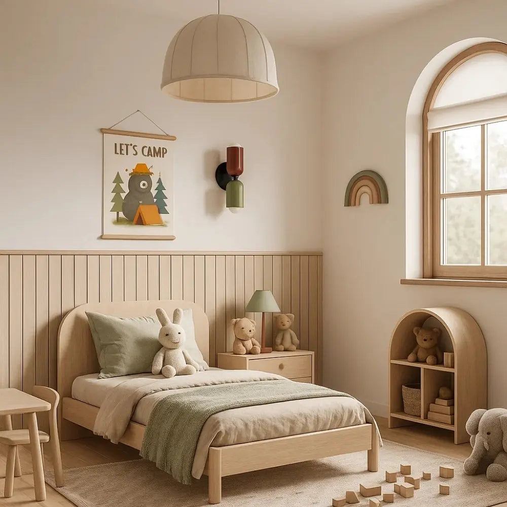 Applique Murale Colorée - Macaron Nordik | Luméo -  |   Delvanie