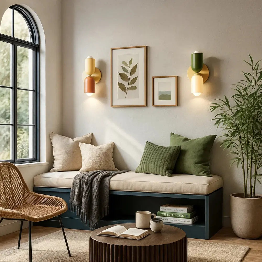 Applique Murale Colorée - Macaron Nordik | Luméo -  |   Delvanie