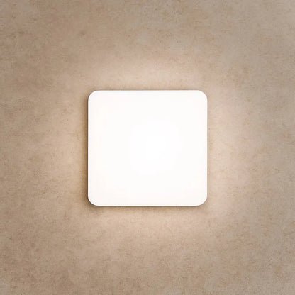 Applique Luminaire - Éclat Minimaliste | Nuvia - Carré ultra-fin |   Delvanie