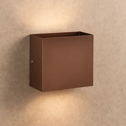 Applique Murale - Élégance Minimaliste | Quadro - Café / 12W |   Delvanie