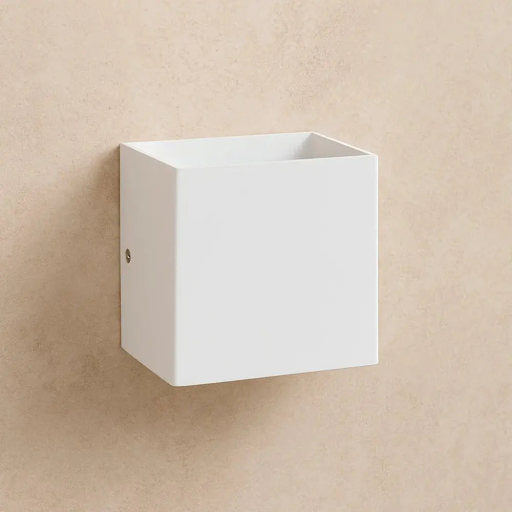 Applique Murale - Élégance Minimaliste | Quadro - Blanc / 12W |   Delvanie