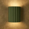 Applique Murale - Lumière Sculptée | Stratum - Vert |   Delvanie