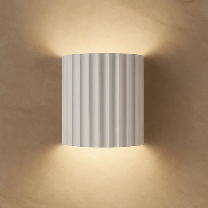 Applique Murale - Lumière Sculptée | Stratum - Blanc |   Delvanie