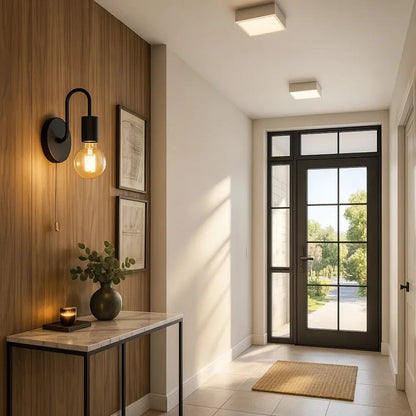 Lampe Murale Industrielle - Fer Élégant | Vornyx -  |   Delvanie