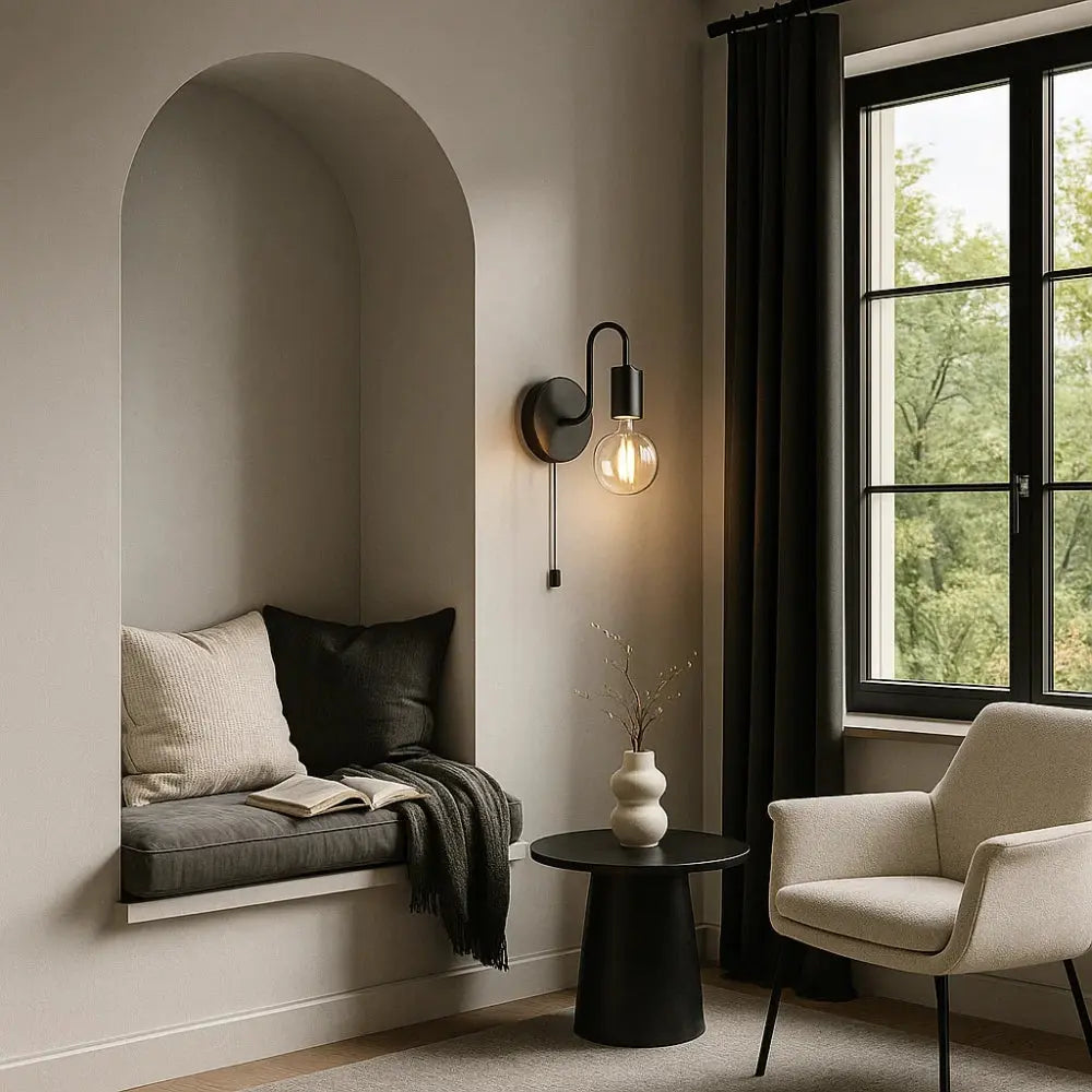 Lampe Murale Industrielle - Fer Élégant | Vornyx -  |   Delvanie