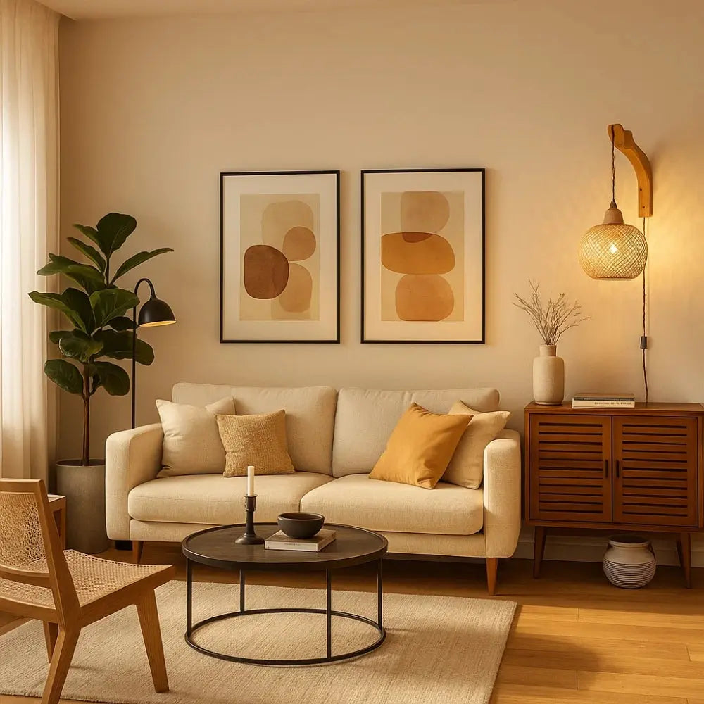 Applique Murale Bambou - Lanterne Tressée Naturelle | Bamora -  |   Delvanie