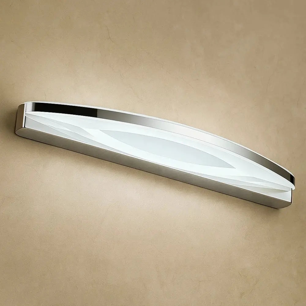 Applique Murale Pour Salle de Bain - Halo Acrylique Moderne | Acryvia - L118cm | 27W |   Delvanie