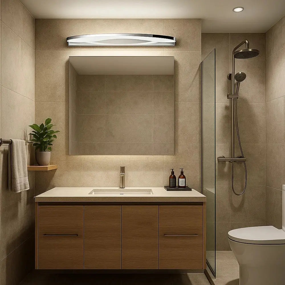 Applique Murale Pour Salle de Bain - Halo Acrylique Moderne | Acryvia -  |   Delvanie