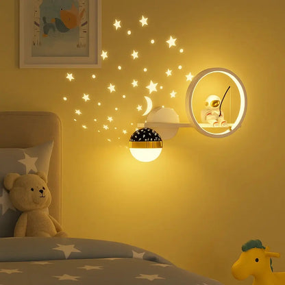 Applique Murale Chambre - Lueur Astrale | NightGlow -  |   Delvanie