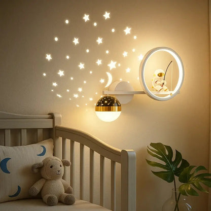 Applique Murale Chambre - Lueur Astrale | NightGlow -  |   Delvanie