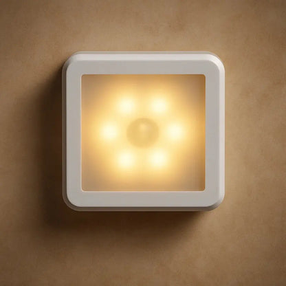 Détecteur De Mouvement Led - Halo Intelligent Discret | Sensyra - Blanc chaud / Alimenté par batterie |   Delvanie