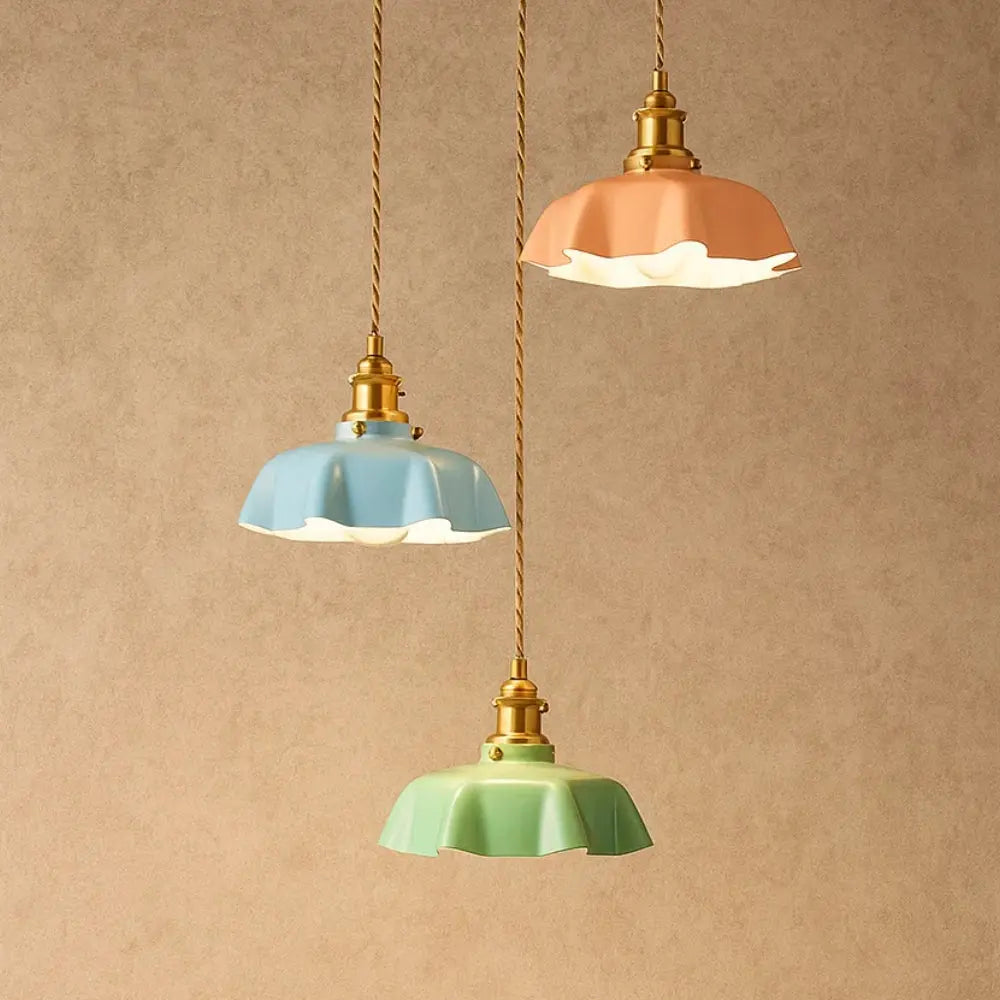 Suspension Laiton - Éclat Rétro | Aurum -  |   Delvanie