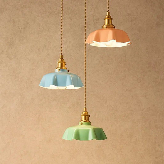 Suspension Laiton - Éclat Rétro | Aurum -  |   Delvanie