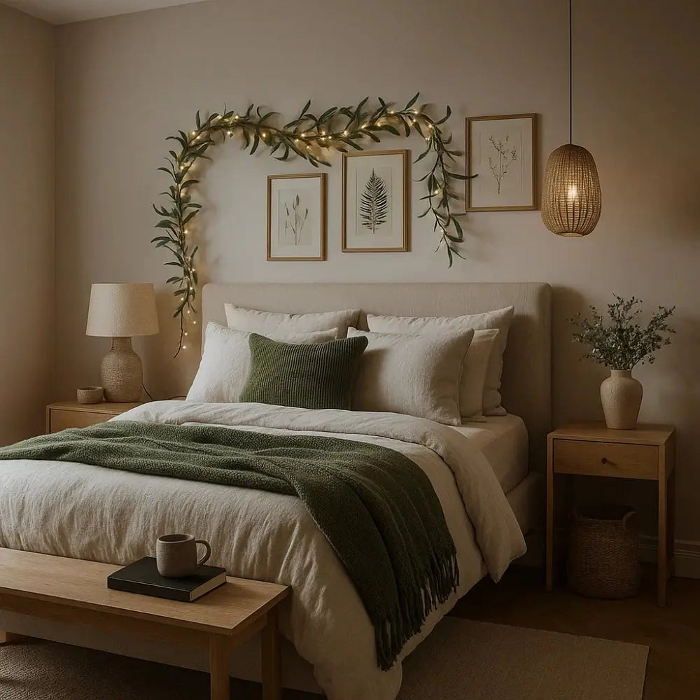 Guirlande Lumineuse - Branche d'olivier | Enchanted -  |   Delvanie